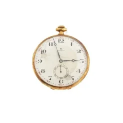 Clearance Pamono Gold Pocket Watch from Omega