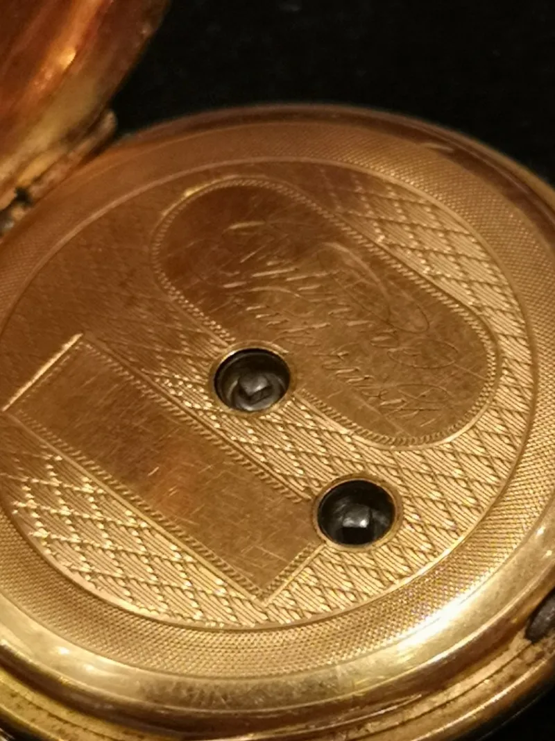 Outlet Pamono Gold Pocket Watch with Key, France