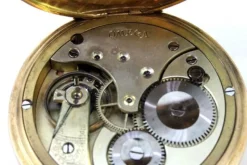 Pamono Gold Rio De Janeiro Grand Prix Paris 1900 Pocket Watch from Omega><noscript><img width=