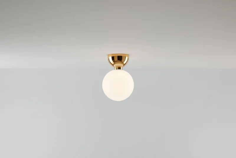Hot Pamono Golden Aballs A Wall Lamp by Parachilna