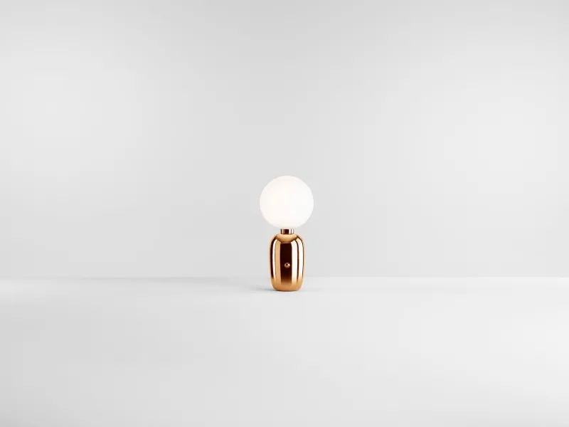 Pamono Golden Aballs M PE Table Lamp by Parachilna> Table Lamps
