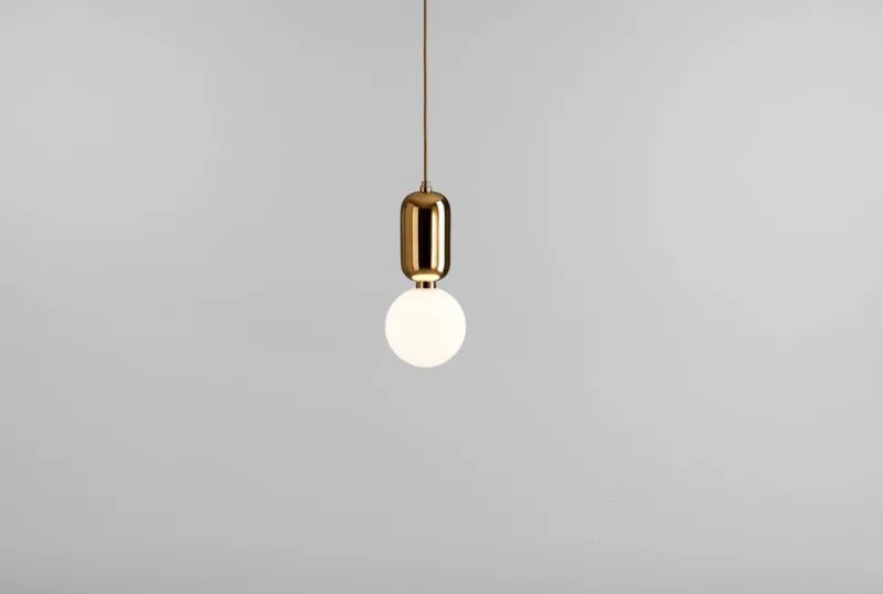 Online Pamono Golden Aballs T Pe Pendant Lamp by Parachilna