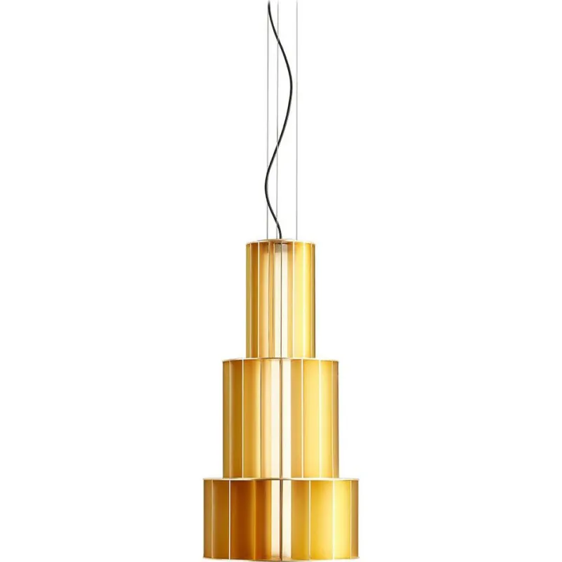 Hot Pamono Golden Babel T Me Pendant Lamp by Parachilna