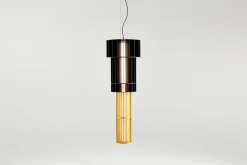 Hot Pamono Golden Babel T Me Pendant Lamp by Parachilna
