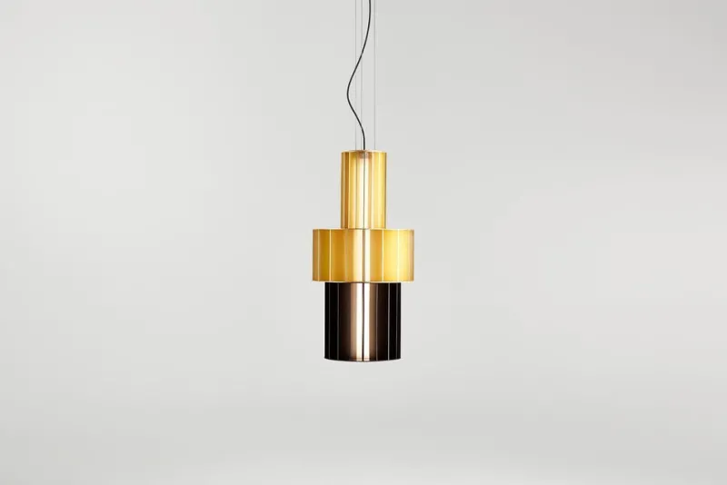 Hot Pamono Golden Babel T Me Pendant Lamp by Parachilna