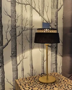 Pamono Golden Floor Lamp from Now’s Home