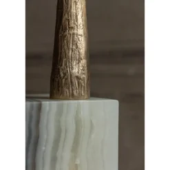 Pamono Golden Grande Candle Pillar by Rick Owens