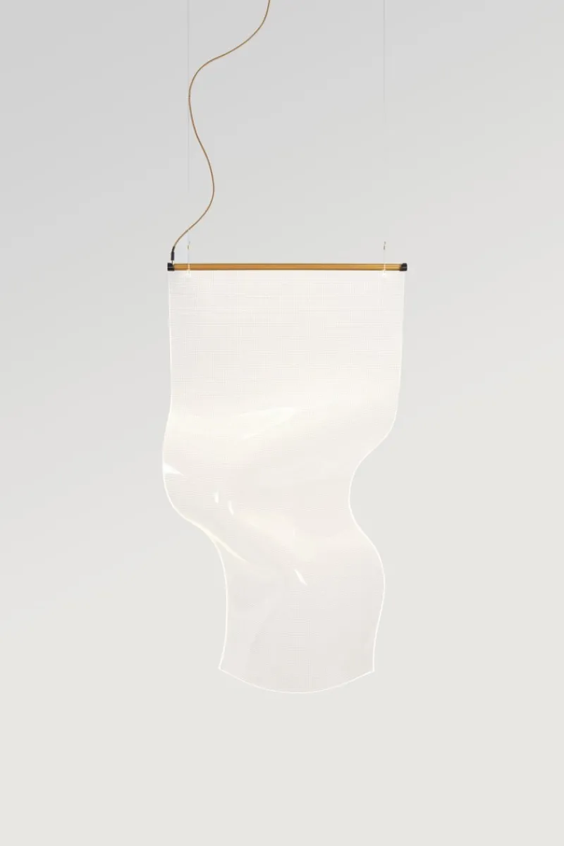 Hot Pamono Golden Gweilo Zhou V PE Pendant Lamp by Parachilna