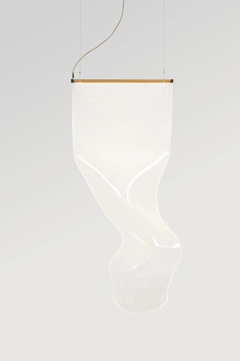 Hot Pamono Golden Gweilo Zhou V PE Pendant Lamp by Parachilna