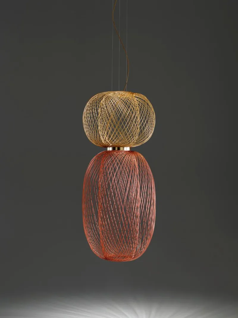 Online Pamono Golden Matte Anwar T 45 Pendant by Parachilna
