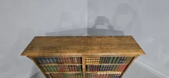 Discount Pamono Golden Oak Open Adjustable Library Bookcase, 1920s
