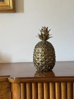 Best Pamono Golden Pineapple Ice Bucket by Mauro Manetti, Italy, 1970s