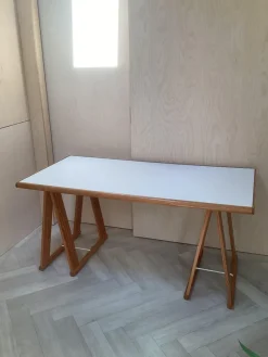 Outlet Pamono Goldenrod Architecture Desk, 1970s