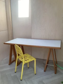 Outlet Pamono Goldenrod Architecture Desk, 1970s