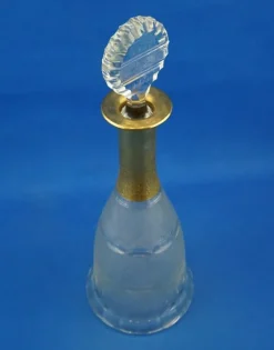Sale Pamono Gold-Plated Crystal Glass Decanter from Ludwig Moser, Austria, 19th Century