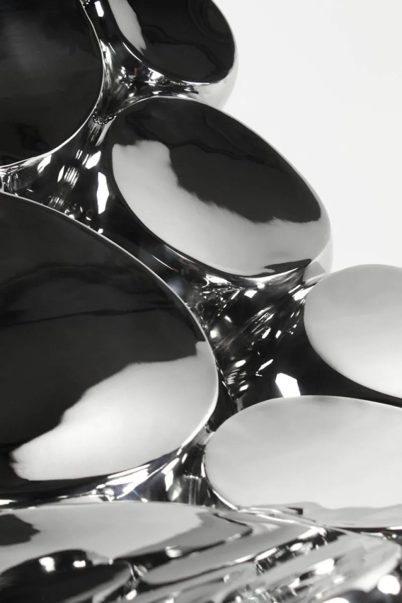 Discount Pamono Golem Chaise Lounge in Mirror Polished Stainless Steel by Barberini & Gunnell
