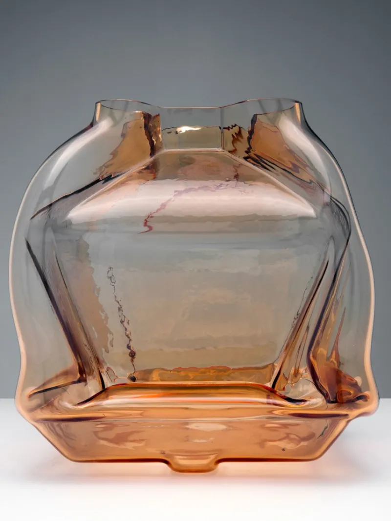 Discount Pamono Golia Vase in Murano Glass by Toni Zuccheri, 1973