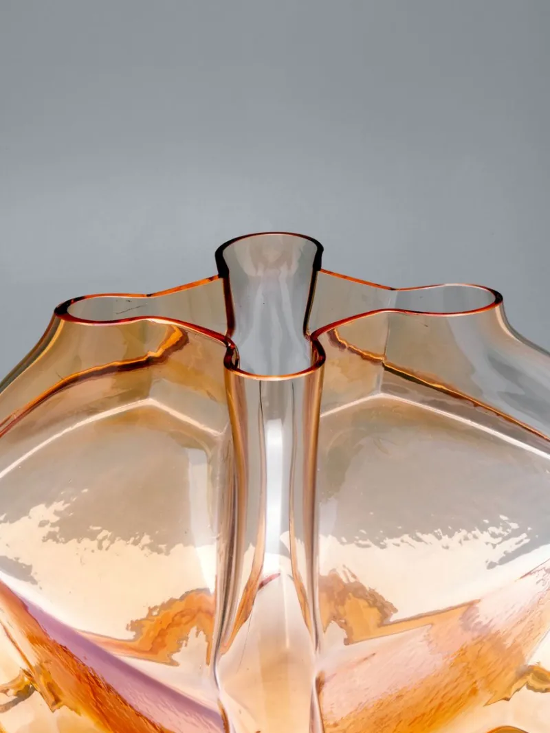 Discount Pamono Golia Vase in Murano Glass by Toni Zuccheri, 1973