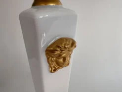 Pamono Gorgona Gold Candleholder by Versace for Rosenthal Studio Linie, Germany, 1993><noscript><img width=
