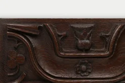 Pamono Gothic Sculpted Panel in Oak, Belgium, 1500s><noscript><img width=