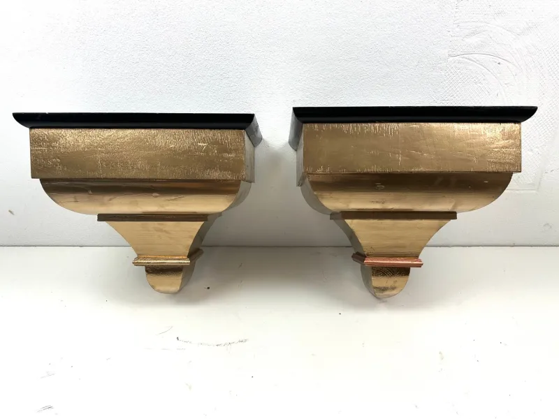 New Pamono Gothic Wall Consoles, Set of 2