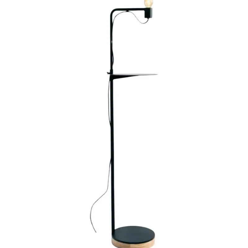 Sale Pamono Grafit Floor Lamp with Shelf by Radar