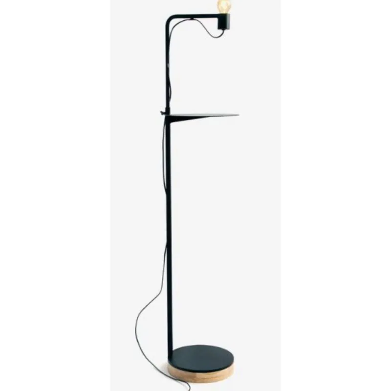 Sale Pamono Grafit Floor Lamp with Shelf by Radar