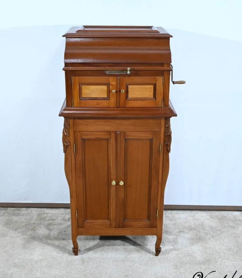 Clearance Pamono Gramophone Pathphone N ° 36 in Mahogany, 1914