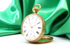 Pamono Grand Prix Paris 1900 Pocket Watch in Gold with Rubies from Zenith> Watches