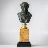 Discount Pamono Grand Tour Bust of a Woman, 19th Century, Bronze on Marble Base