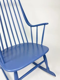 Pamono Grandessa Rocking Chair attributed to Lena Larsson for Nesto, 1960s> Rocking Chairs