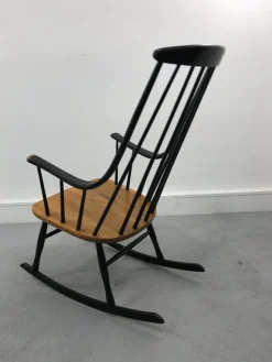 Pamono Grandessa Rocking Chair by Lena Larsson for Nesto, 1960s