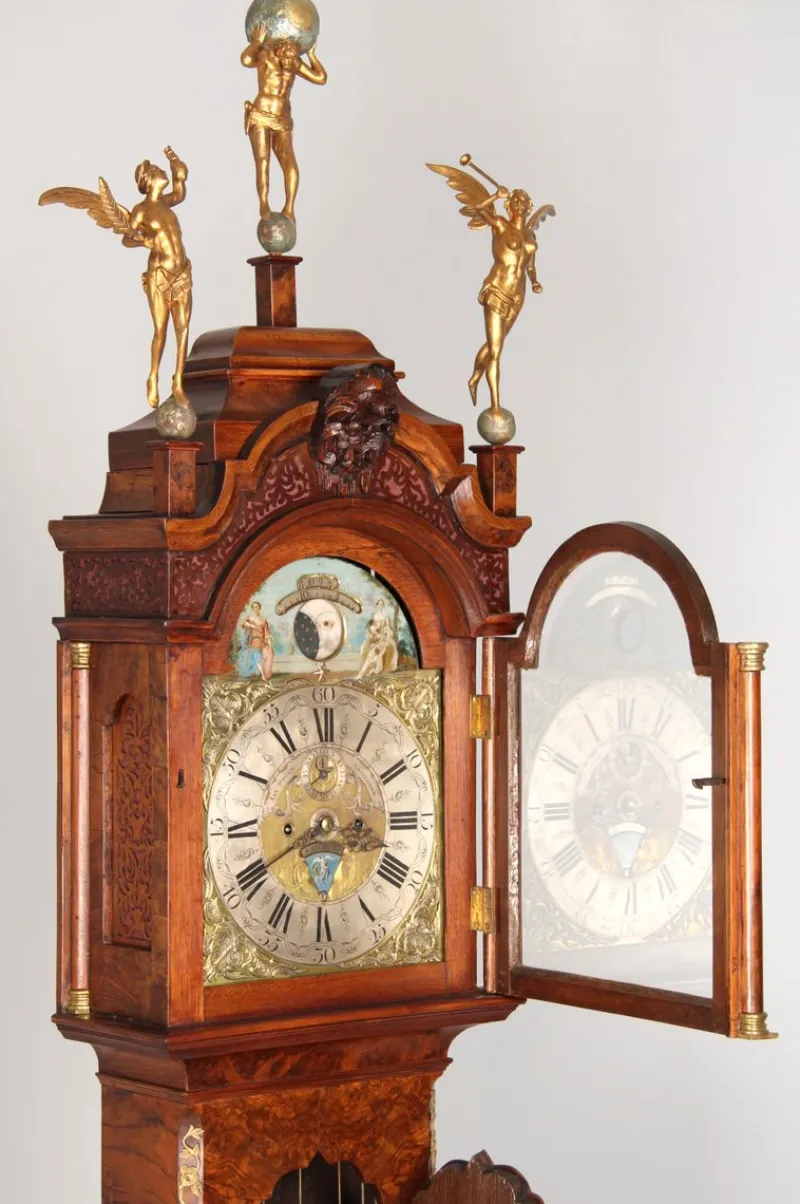 Sale Pamono Grandfather Clock, Amsterdam, 1765