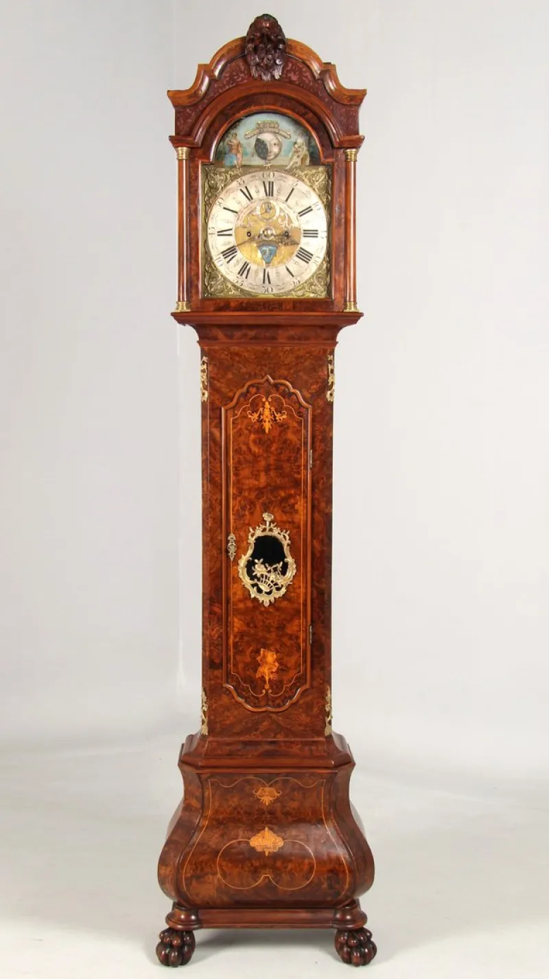 Sale Pamono Grandfather Clock, Amsterdam, 1765