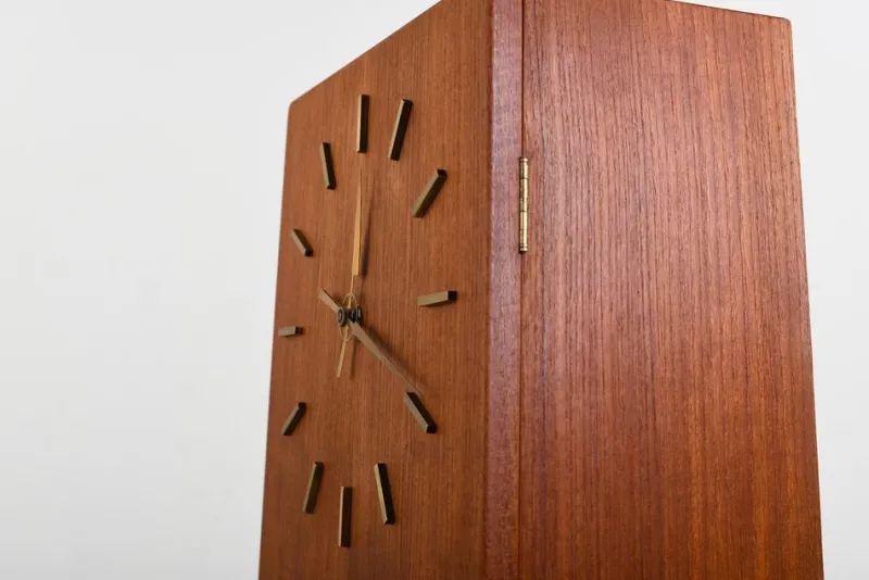 Pamono Grandfather Clock in Teak by Arne Hovmand Olsen, 1965> Clocks