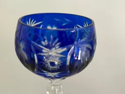 Sale Pamono Grape Wine Glass in Cobalt Blue by Römer for Nachtman,n 1970s