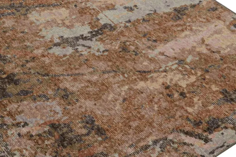 Clearance Pamono Graphic Rug with Geometric Pattern from R&K Principal Jahanshah Nazmiyal