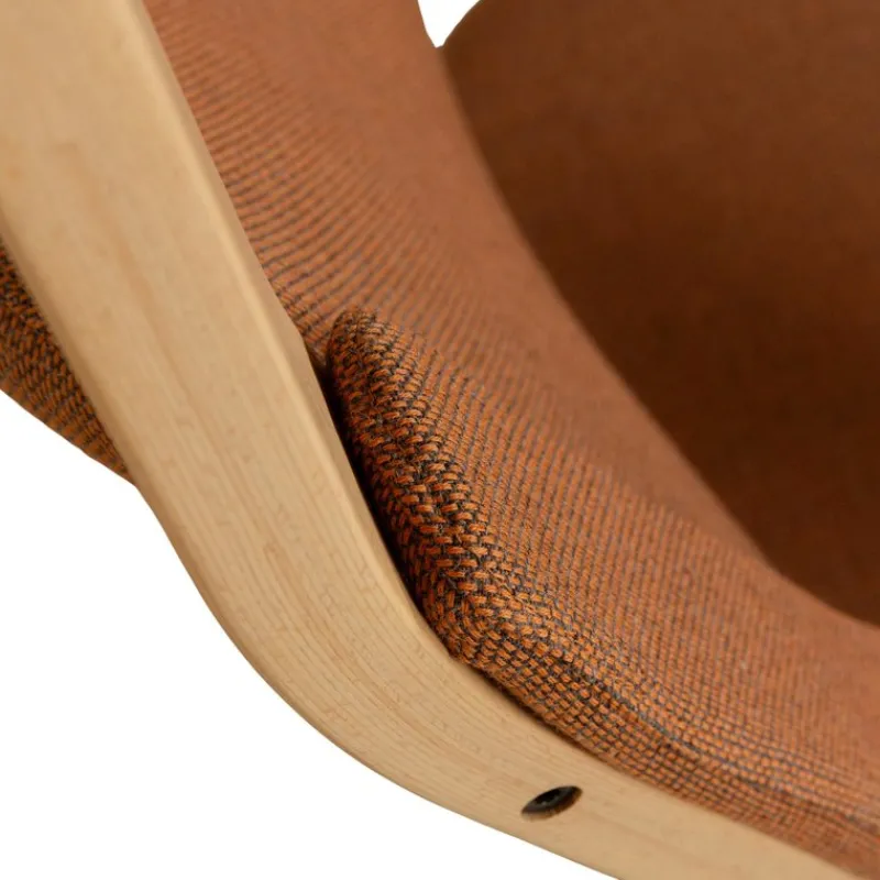 Pamono Gravity Balans Rocking Chair in Brown Fabric by Peter Opsvik for Varier> Rocking Chairs