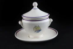 Pamono Gravy Dish by Gio Ponti for Richard Ginori, 1930s> Serving Dishes
