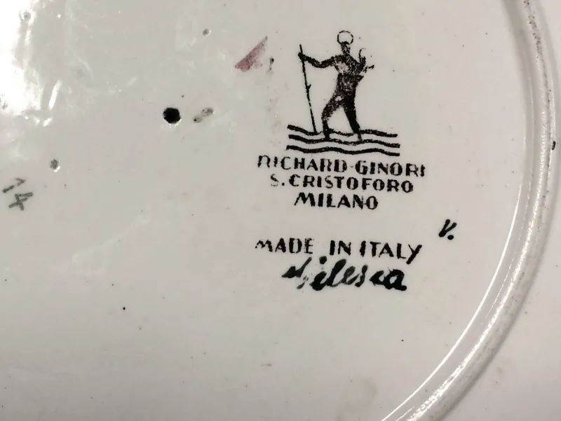 Pamono Gravy Dish by Gio Ponti for Richard Ginori, 1930s> Serving Dishes