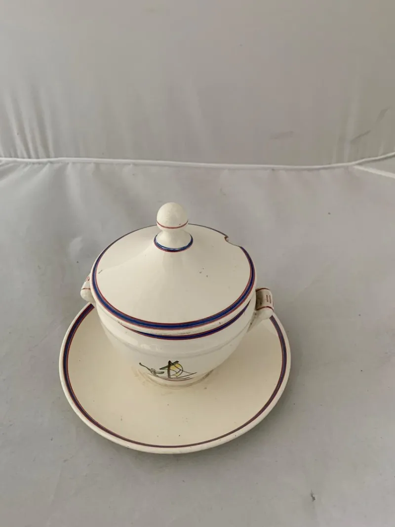 Pamono Gravy Dish by Gio Ponti for Richard Ginori, 1930s> Serving Dishes
