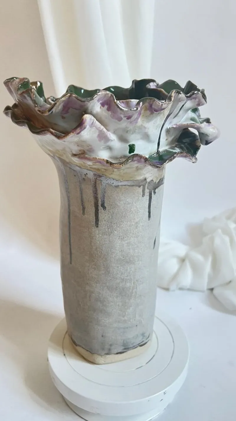 Pamono Gray Olé Dusk Vase by Hania Jneid> Tabletop