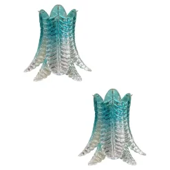 Online Pamono Greeen Felci Murano Glass Wall Sconces by Simoeng, Set of 2
