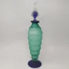 Pamono Green and Blue Bottle in Murano Glass by Michielotto, 1970s> Bottles, Carafes & Jugs