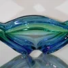 Pamono Green and Blue Murano Glass Bowl> Bowls