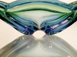 Pamono Green and Blue Murano Glass Bowl><noscript><img width=