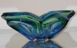 Pamono Green and Blue Murano Glass Bowl><noscript><img width=