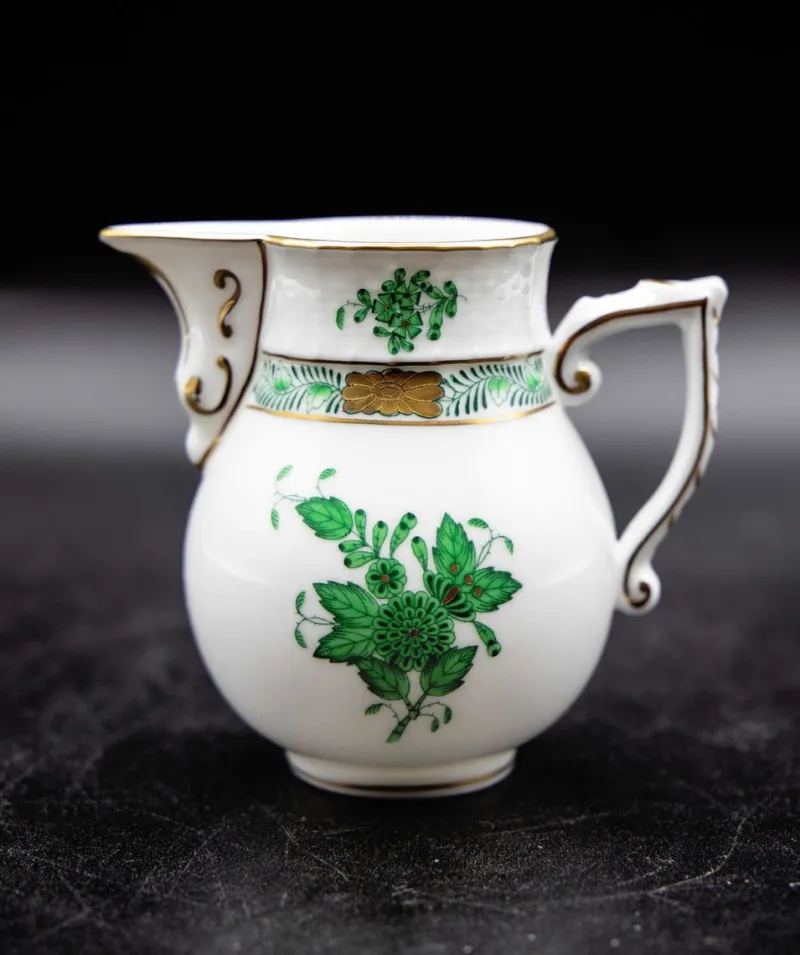 Pamono Green Appony Coffee Service from Herend, Set of 36> Coffee & Tea Service