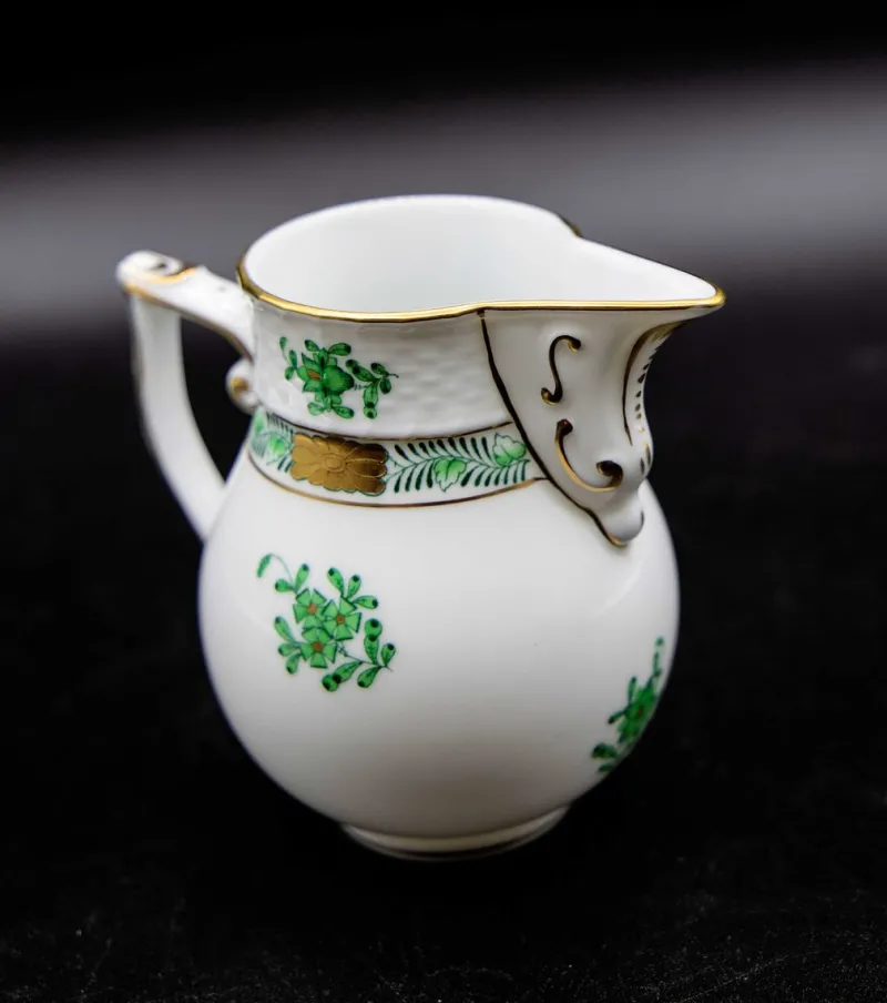 Pamono Green Appony Coffee Service from Herend, Set of 36> Coffee & Tea Service