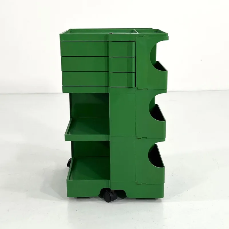 Pamono Green Boby Trolley by Joe Colombo for Bieffeplast, 1960s> Serving Bar Carts & Trolleys